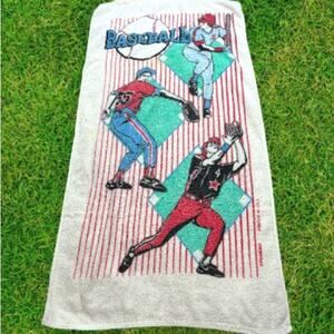 Vintage Franco Baseball Beach Towel 90’s